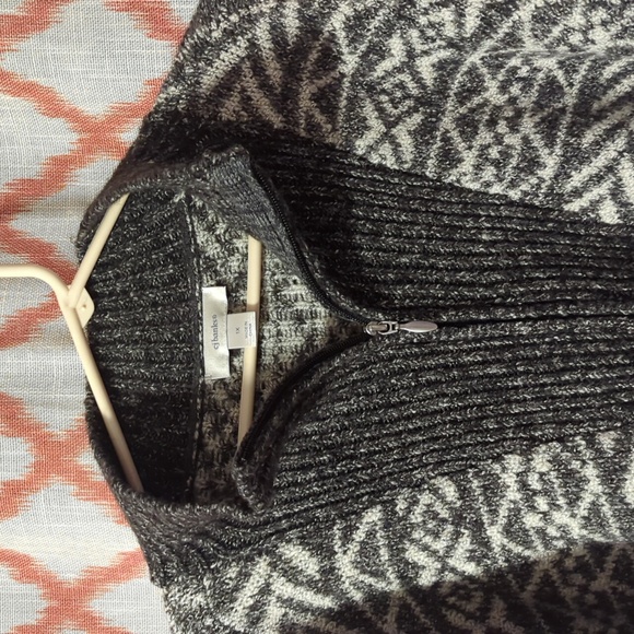 3/4 Zipper Sweater - Picture 2 of 3